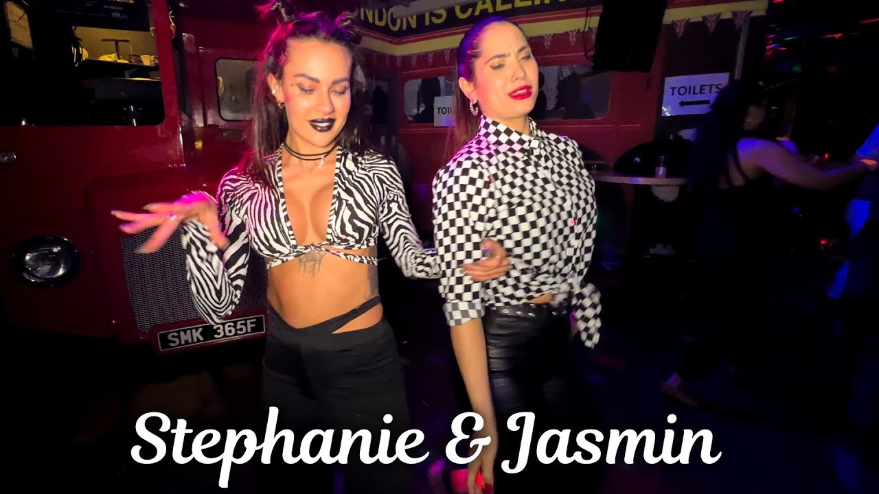 Bachata dance by Stephanie Lucero & Yasmin at Bachata Kiss💋 in London.