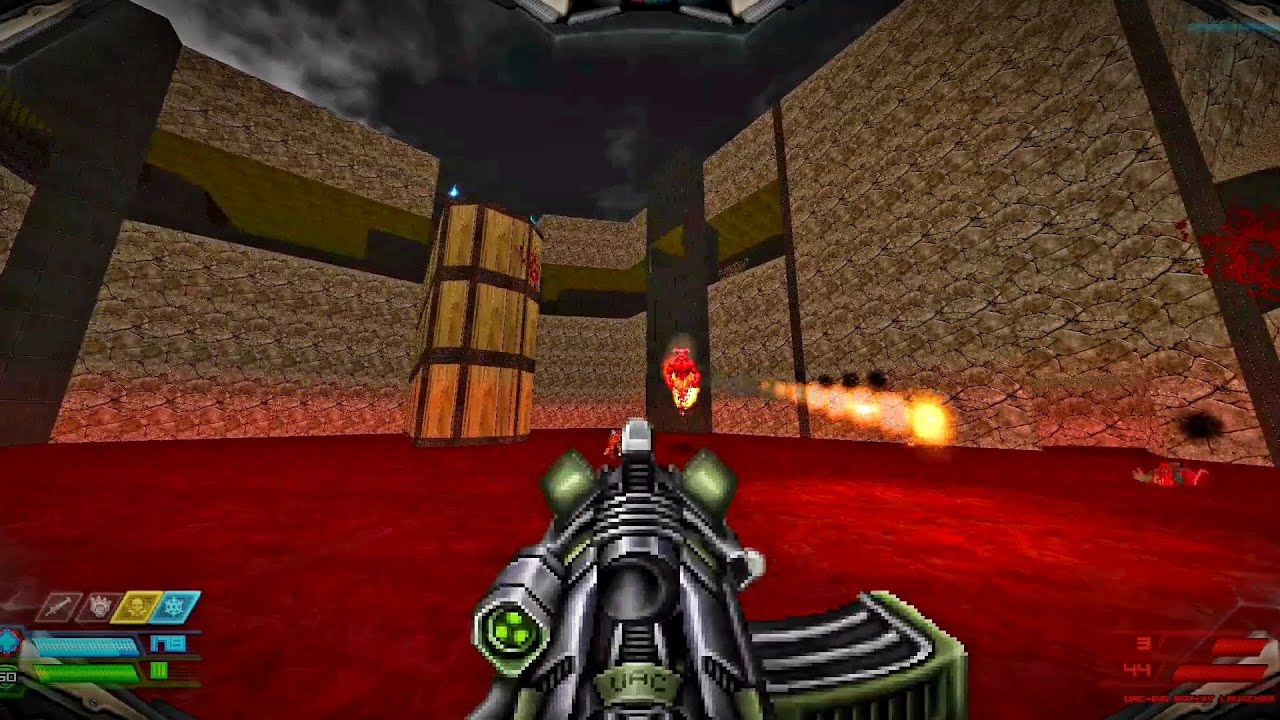 Doom 2/Project Brutality Reapers build - D2twid - Map 6 - The Gorge (Android/DeltaTouch)