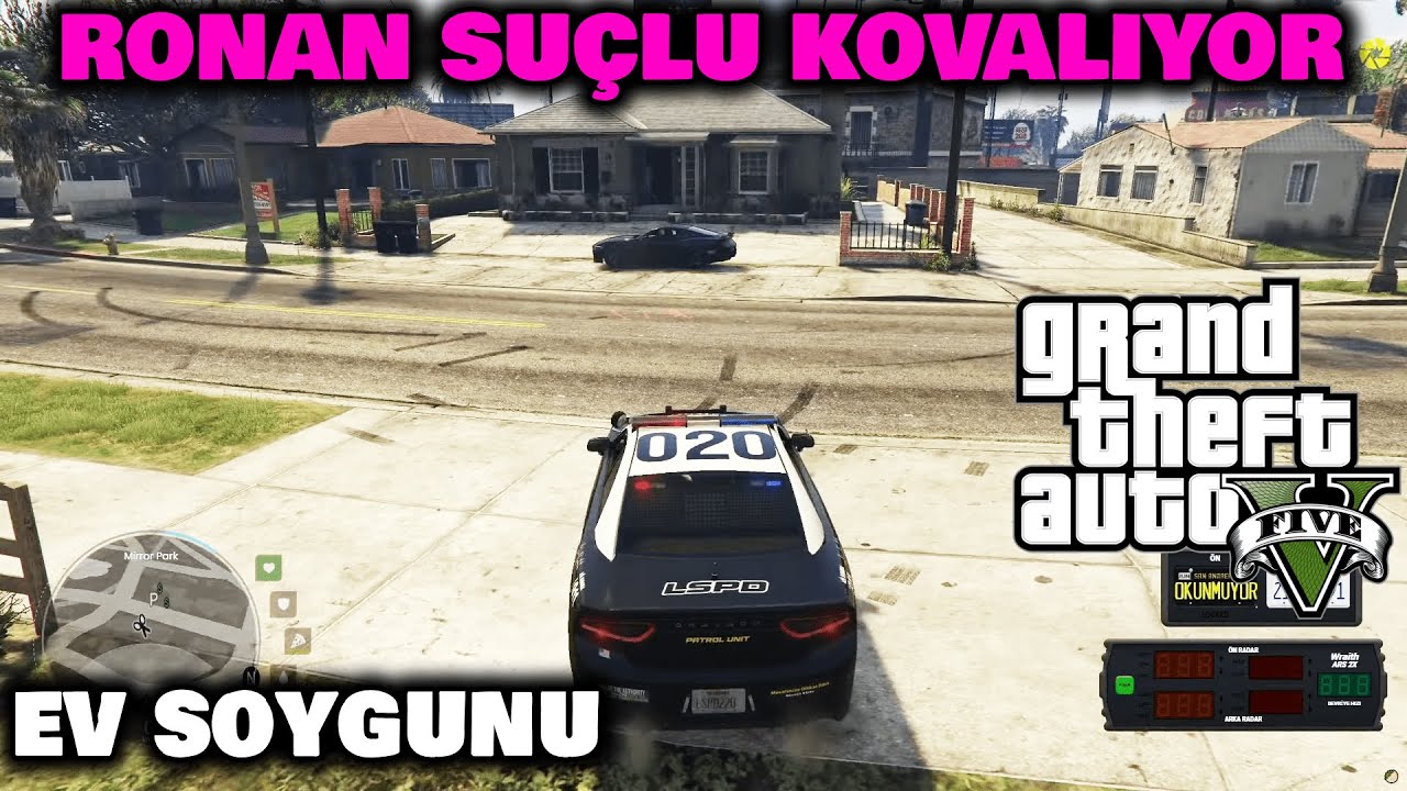 RONAN SUÇLU KOVALIYOR | EV SOYGUNU | EİGHTBORN RP GTA V EFSANE KOVALAMACA 