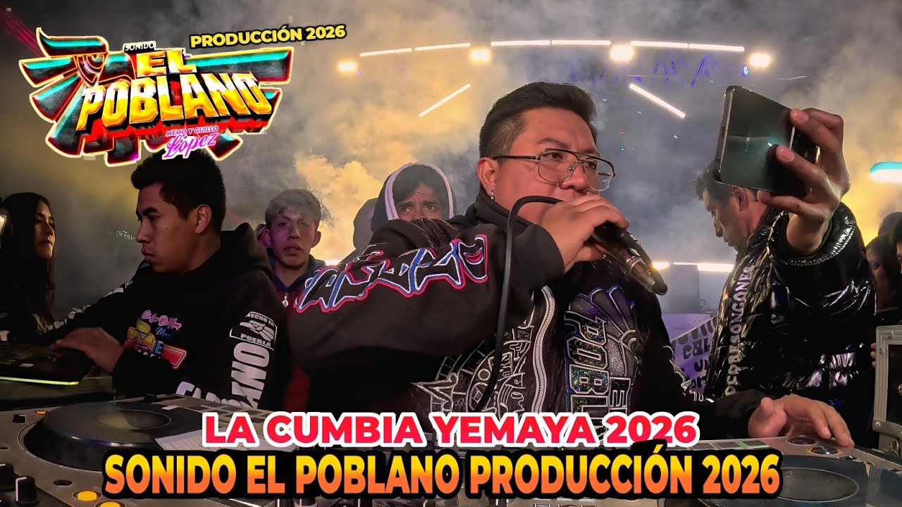 🎥La Nueva Cumbia Yemayá 2026 | Sonido El Poblano | M. Matamoros Huamantla Tlax | 11 Enero 2026
