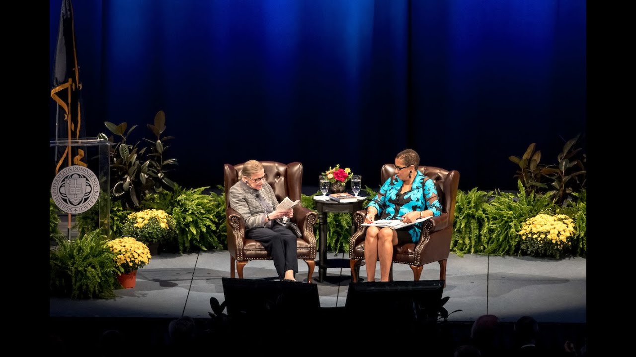 A Conversation with U.S. Supreme Court Justice Ruth Bader Ginsburg