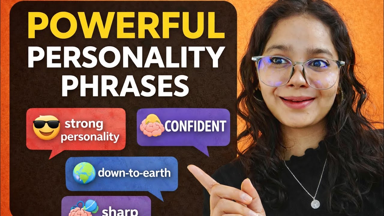 How to Sound Confident in English | Powerful Personality English Vocabulary #speakconfidentenglish 