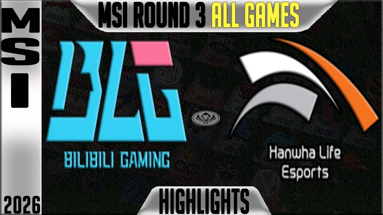 BLG vs HLE Highlights ALL GAMES | MSI 2026 Day 6 | Bilibili Gaming vs Hanwha Life Esports