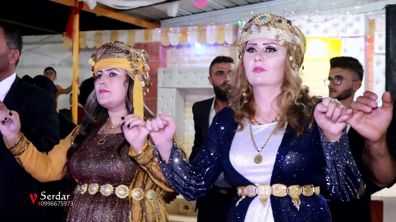 حفل زفاف \ محمود & سهام \ اعراس كوباني قرية تعلك - مع الفنان مراد حمزو \ المقطع 2 \ في صالة روناهي !