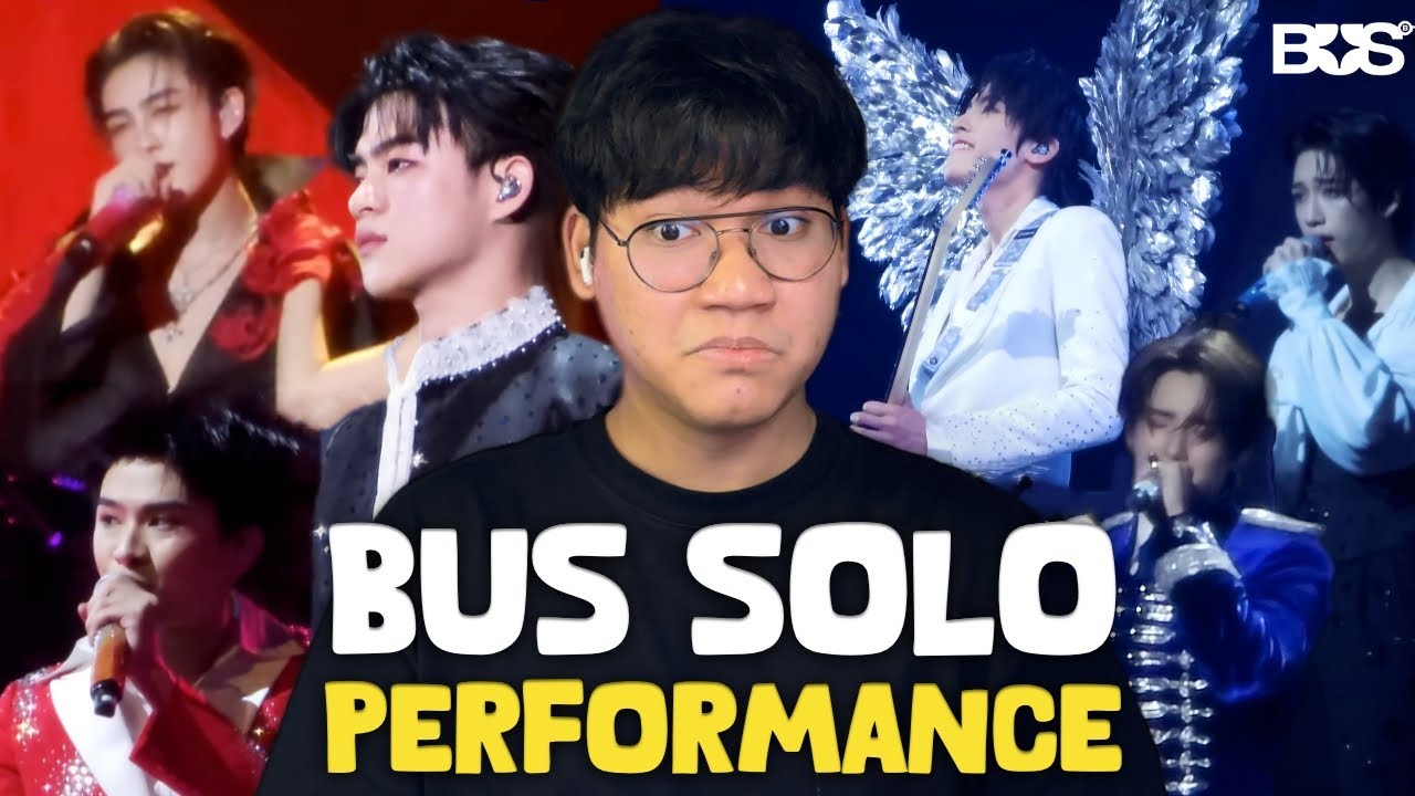 [รีแอค] BUS LIGHT THE WORLD CONCERT โซโล่ทุกเมมเบอร์ 🔥🔥🔥