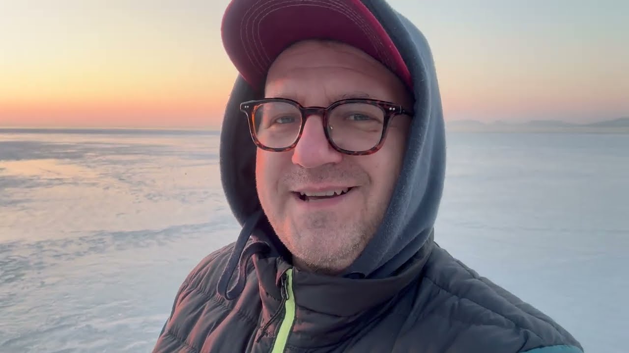 vlog Balaton Life - Życie nad Balatonem 2 - zamarznięty Balaton, szmateks w Auchan