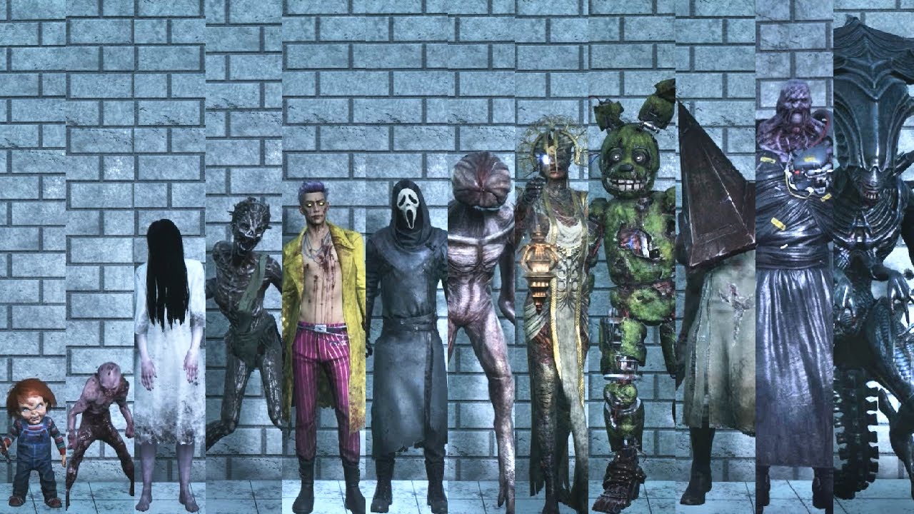 Dead By Daylight - All Killer Heights (small to tall)