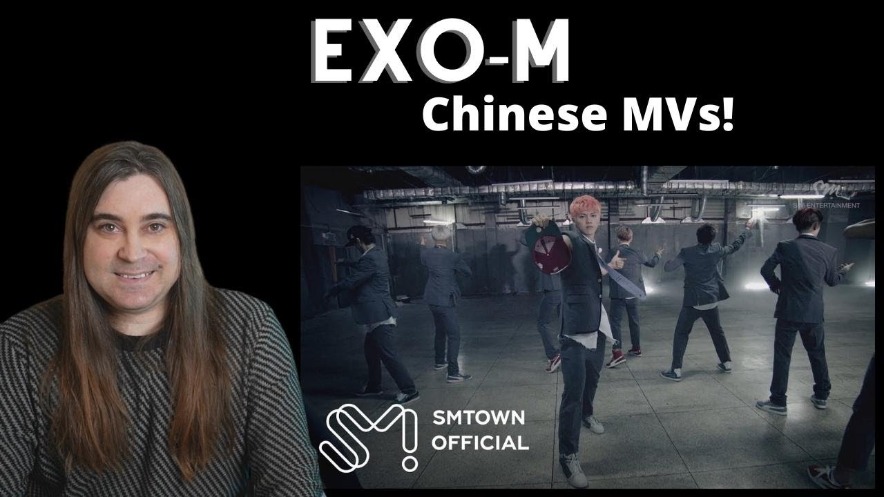 Reacting to EXO-M! "MAMA, WHAT IS LOVE, Growl & History" MVs!