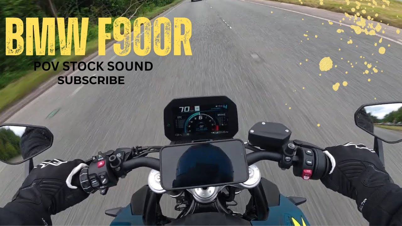 BMW F900R (POV STOCK SOUND)