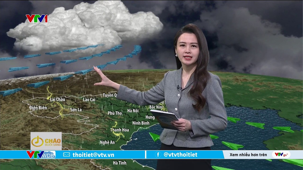 Dự báo thời tiết 6h15 - 24/02/2026 | Hình thế gây mưa to | VTVWDB