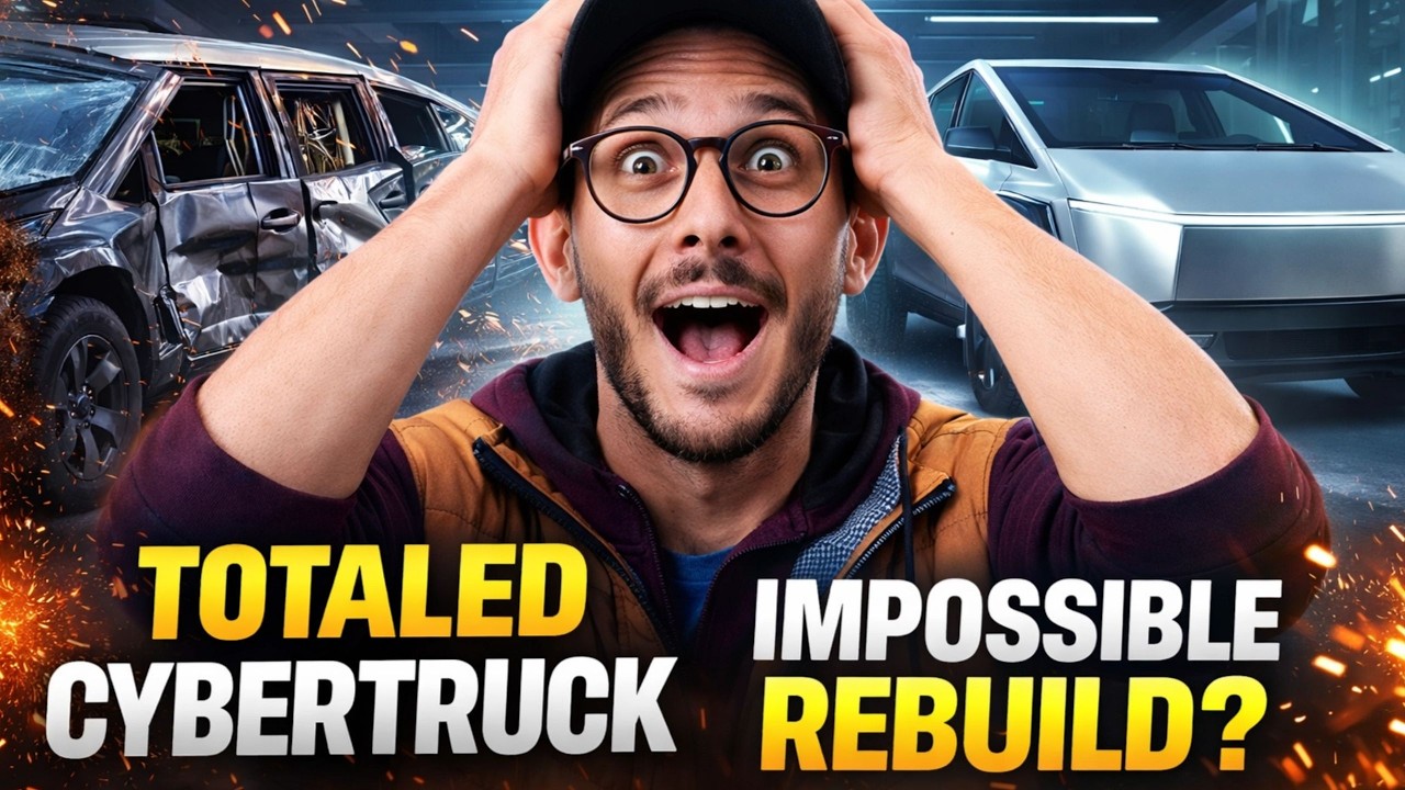 I Bought a Totaled 2024 Tesla Cybertruck: Can We Fix the Impossible? 🤯🛠️