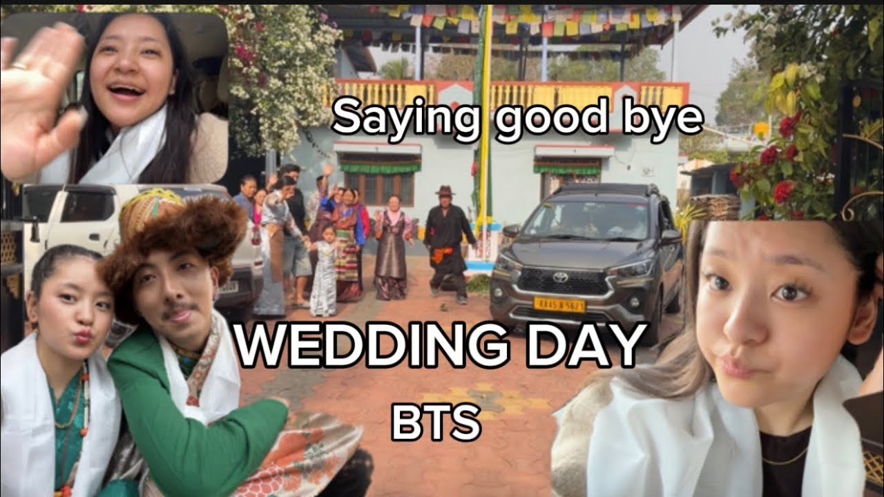 WEDDING DAY BEHIND THE SCENE || TIBETAN VLOGGER PARIS HUNSUR || TIBETAN COUPLE 2026
