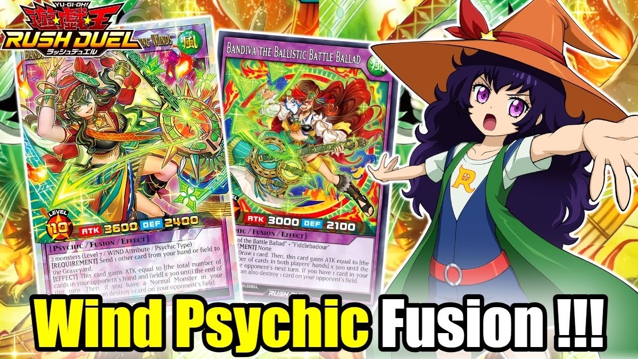 Shaman Bandit Wind Psychic Deck - Yu-Gi-Oh Rush Duel - EDOPRO
