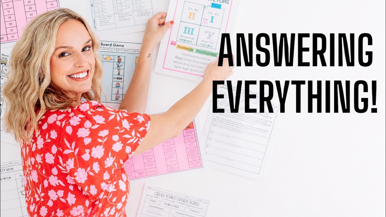 For The Teachers - Answering All Your Questions About Selling On TPT