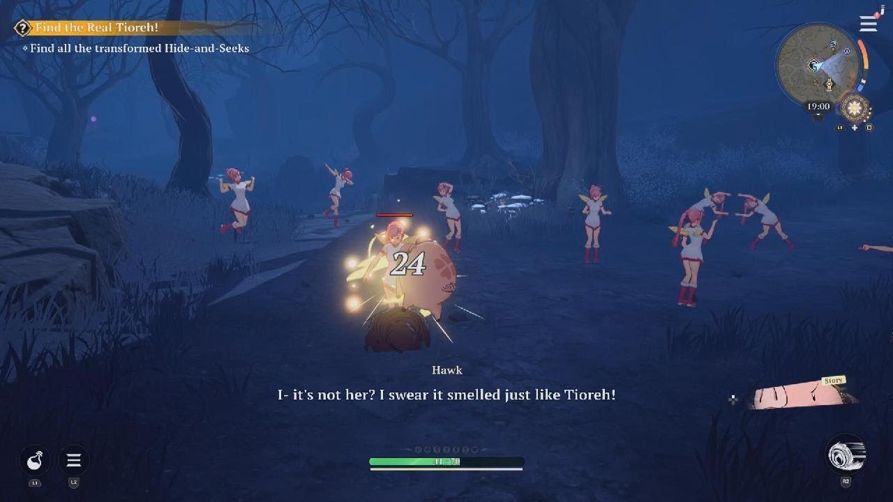 How to find the real Tioreh with Hawk! The Seven Deadly Sins: Origin_real tioreh
