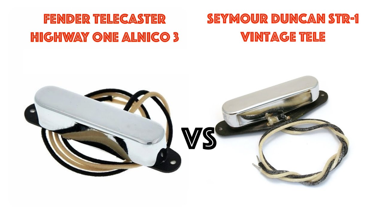 Seymour Duncan Str1 vs stock Fender Telecaster Highway