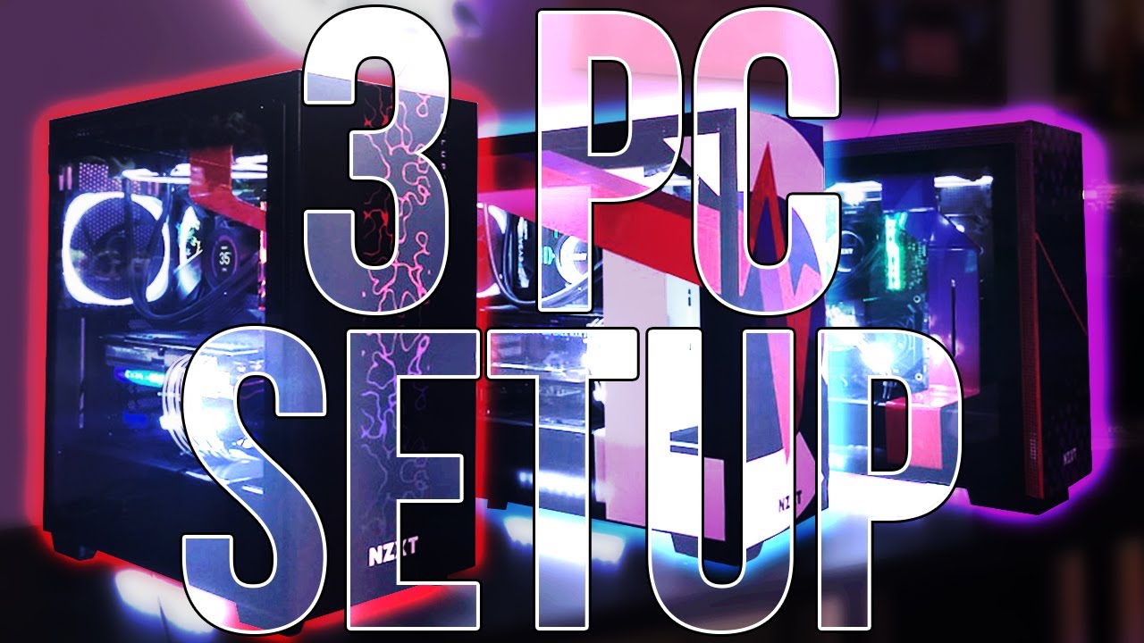 DRLUPO'S 3 PC STREAMING SETUP!