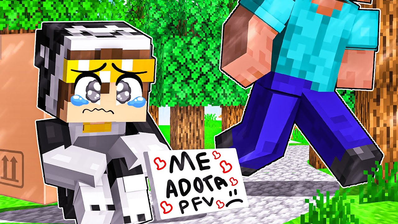 NINGUÉM quer adotar o BEBÊ CACHORRO no MINECRAFT