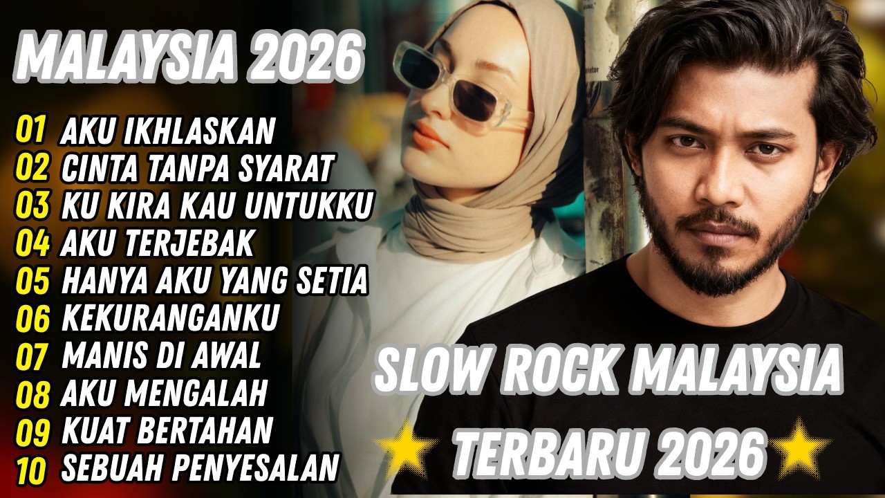 LAGU SLOW ROCK MALAYSIA | LAGU SEDIH Patah Hati UNTUK MENEMANI HARI