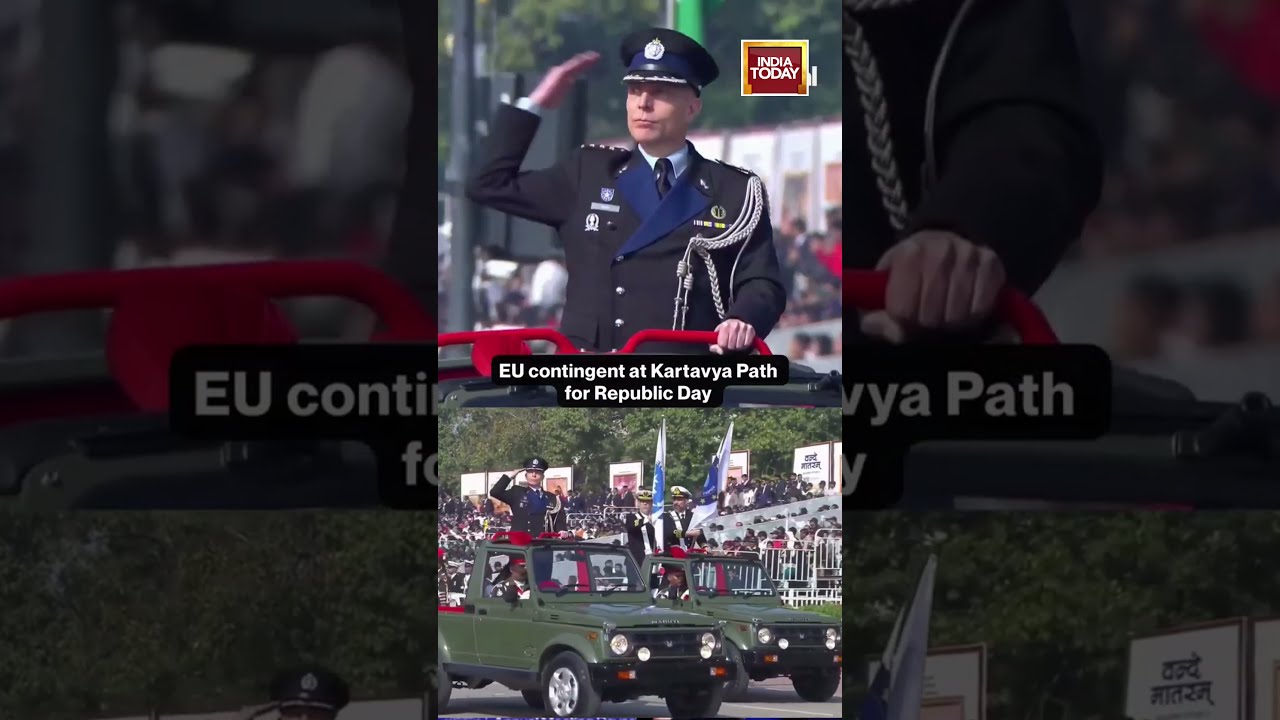 European Union’s Military Contingent Took Part In India’s Republic Day Parade At Kartavya Path