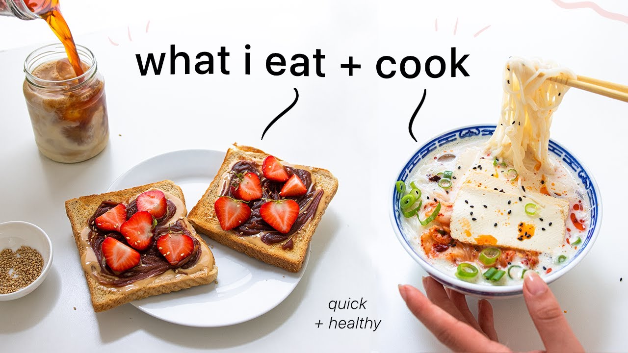 3 Days of Quick Meal Ideas. (easy, vegan & healthy-ish)