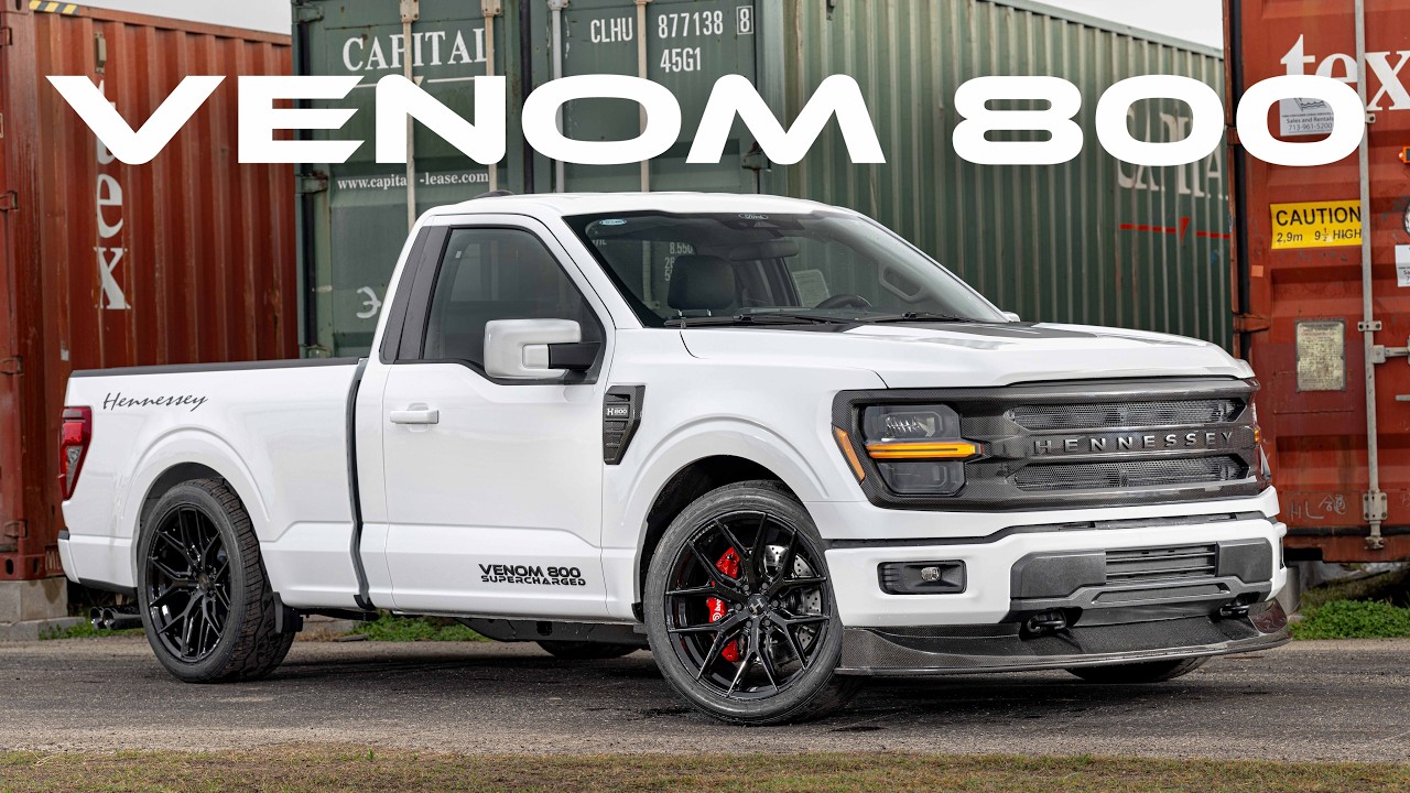 Venom 800 Sport - СОВРЕМЕННЫЙ Ford Lightning | Однокабинный спортивный пикап с наддувом и двигате...
