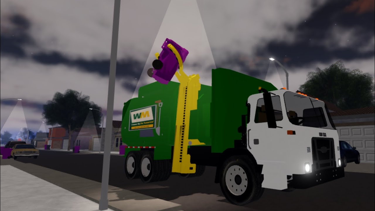 Garbage Trucks In Long Beach, CA | Roblox CGFF