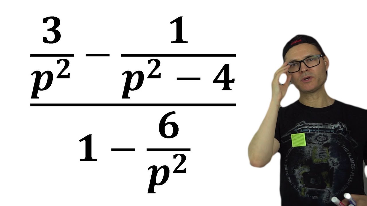 Here's a trick to reduce/simplify complex fractions FAST & non-permissible values (restrictions)