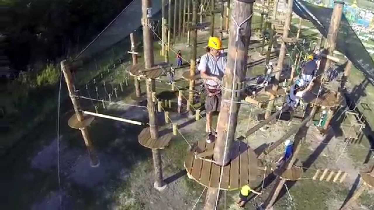 Adrenalin park u Petrolandu - izazov na visini od 6 metara