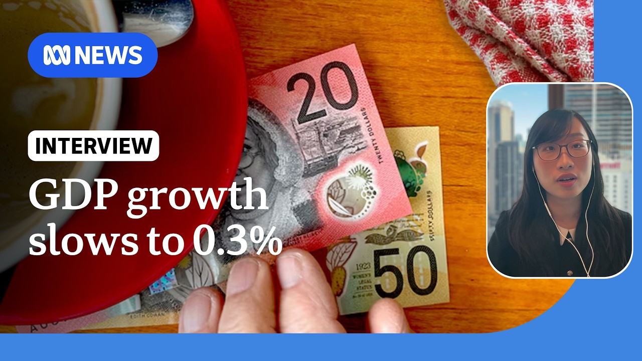 Economy grows just 0.3% in first quarter of 2026 | ABC NEWS