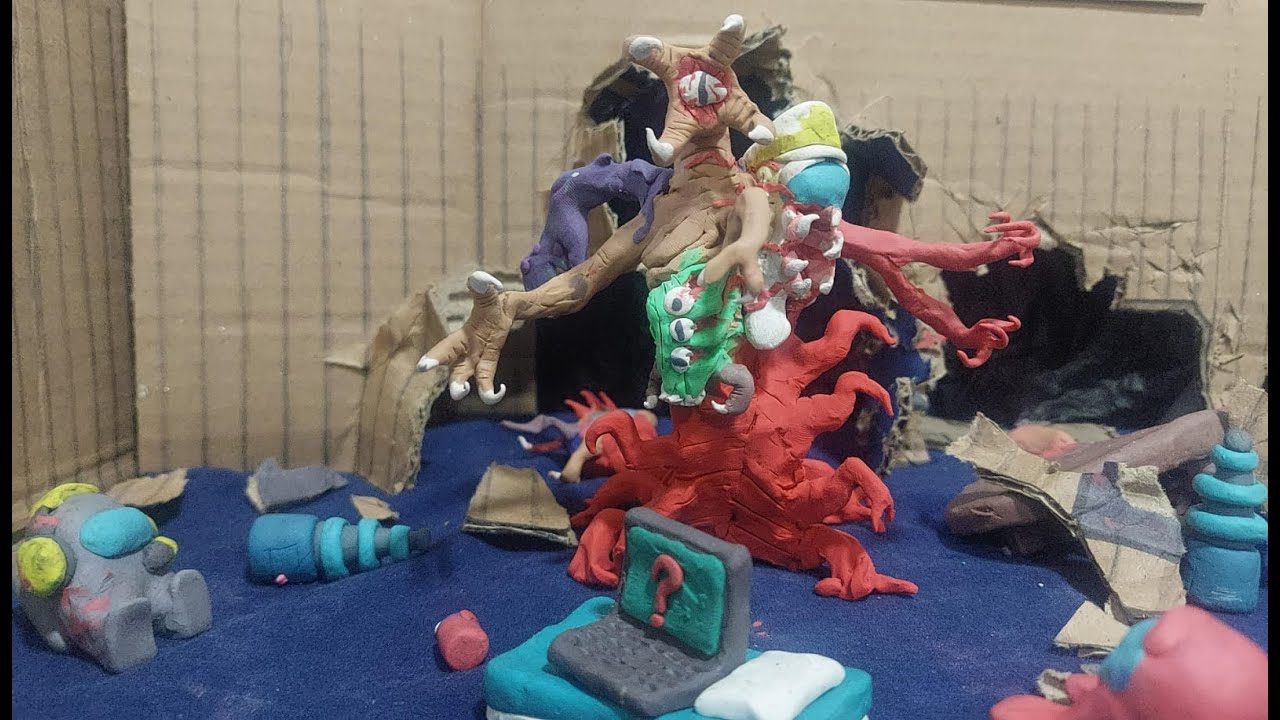 Among us THE THING 2 | stop-motion animacion