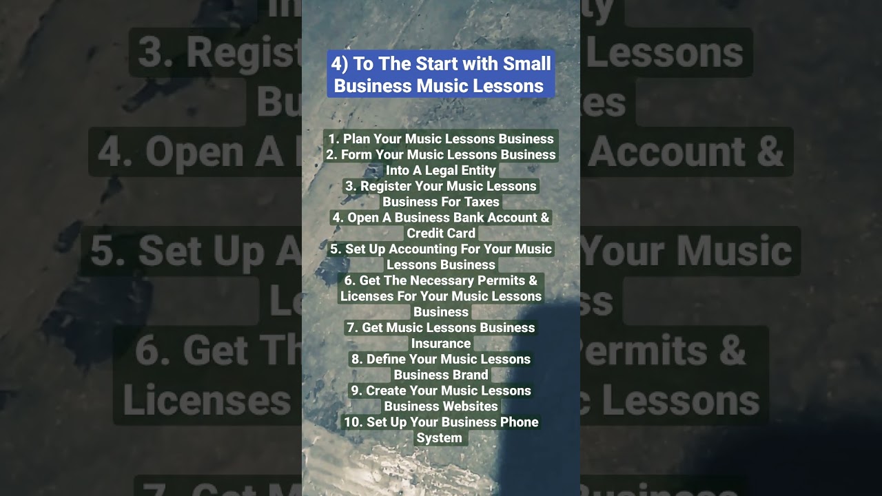 To The Small Business Ideas For Music Lessons#business#businesstips#shorts#shortsvideo
