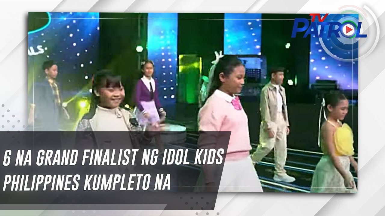 Определились 6 финалистов Idol Kids Philippines | TV Patrol