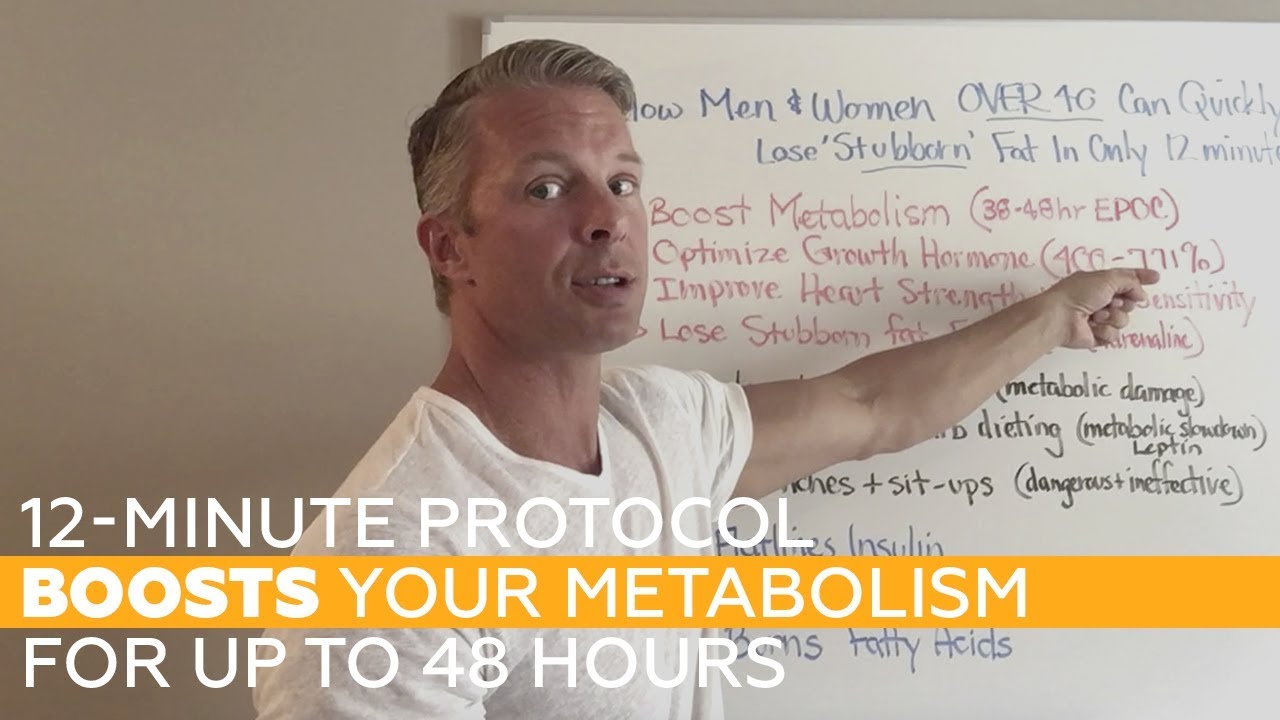 12-Minute Protocol BOOSTS Your Metabolism for Up to 48 Hours