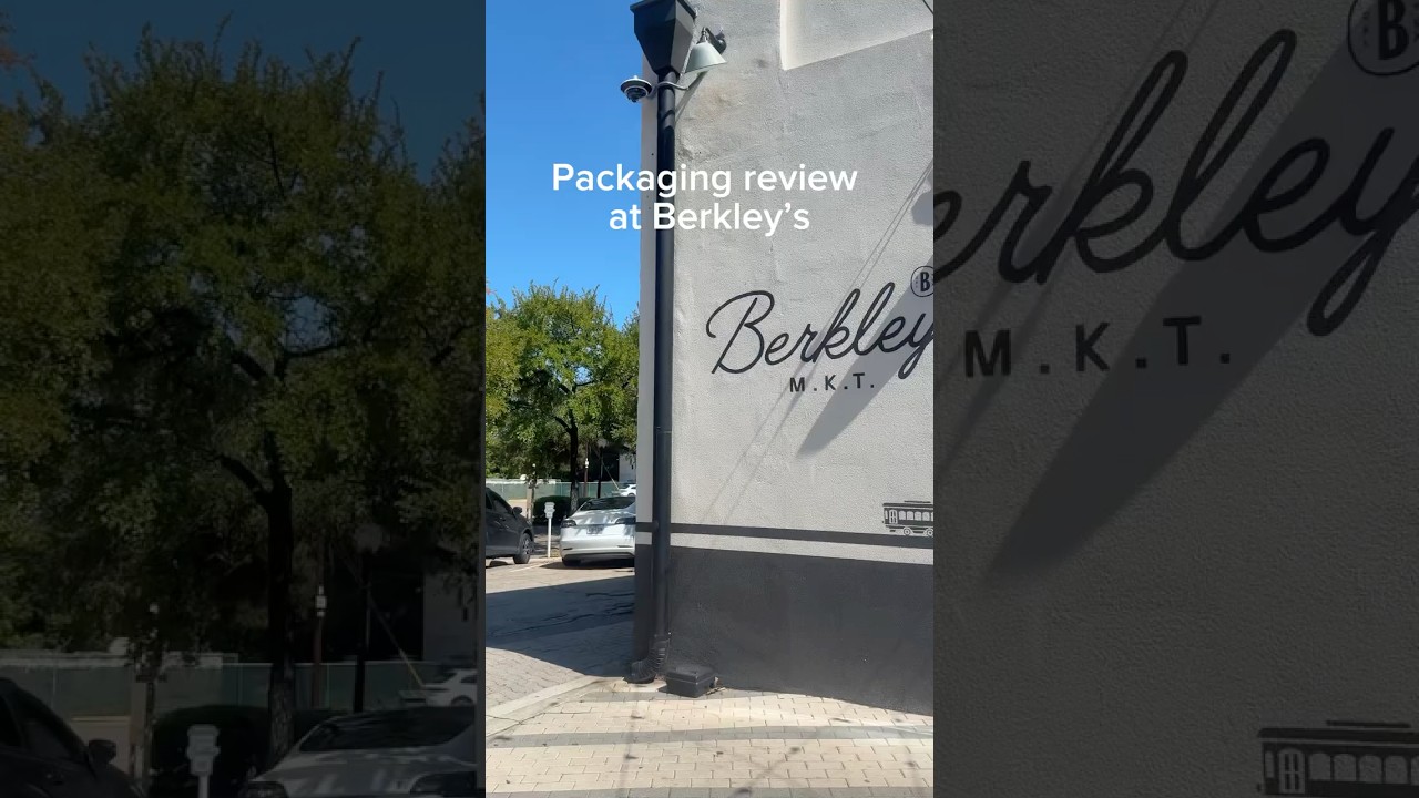 Packaging review @Berkley&rsquo;s #des #design #review #cafe