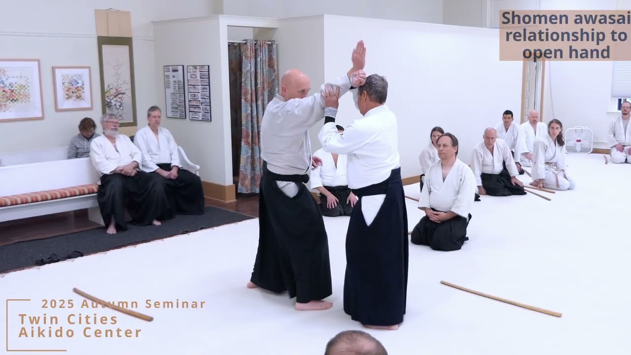 2025 Autm Sat 05 03 Shoman awase- relationship to open hand techniques