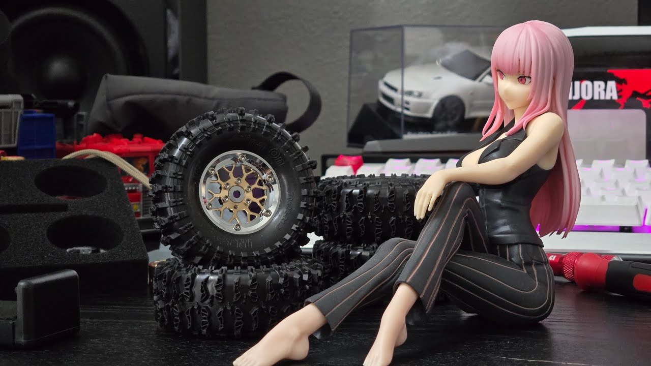 SCX24 Wheel Upgrade! Injora 1.3 Beadlocks + Inserts & Cling On Tires Build Guide