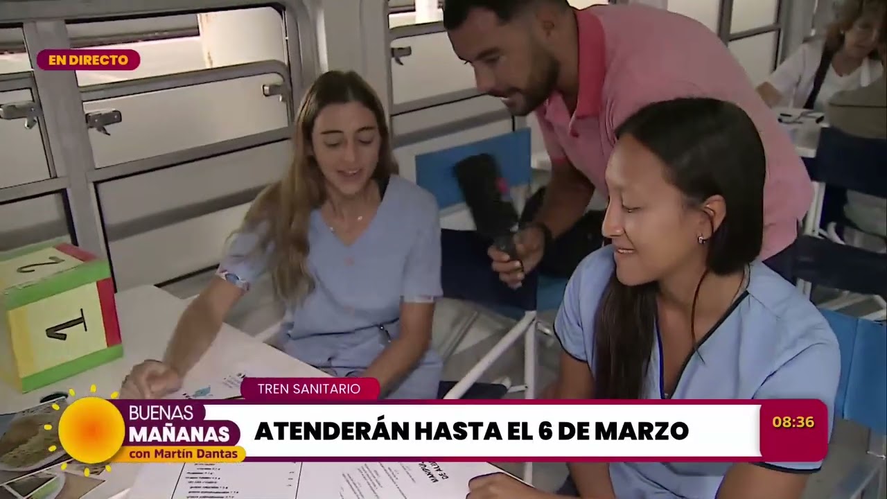 TREN SANITARIO EN MAR DEL PLATA