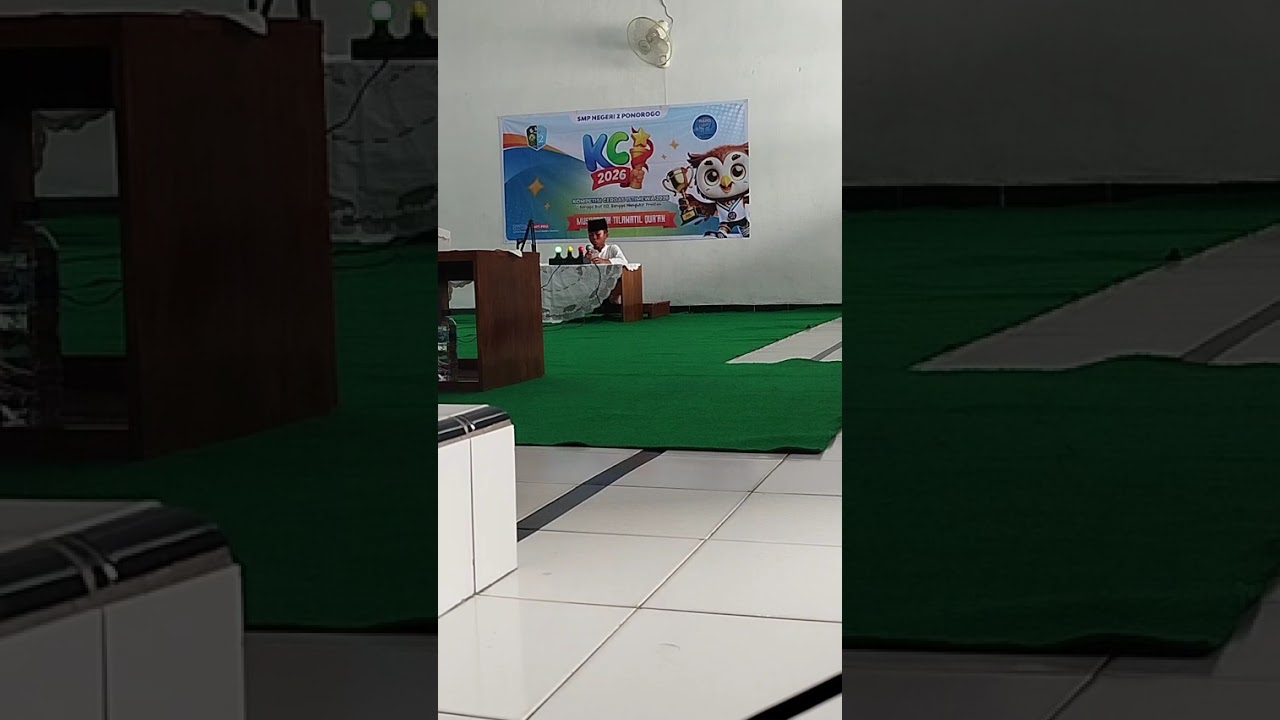 KCI 2026 LOMBA MTQ ANANDA MUHAMMAD ALBY HABIBULLAH di SMPN 2 PONOROGO 