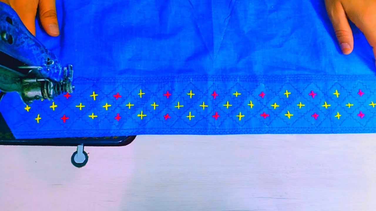Salwar ki mohri/Poncha banana/सलवार की मोहरी बनाना |Latest salwar Poncha design