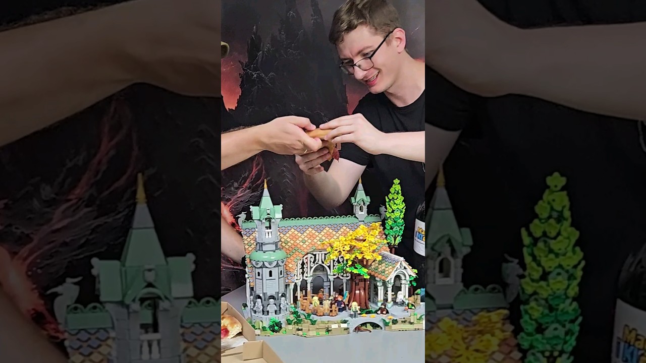 NAJWIĘKSZY HORROR FANA LEGO...! 😱 @klocki_z_zapalem #lego #horrorstories #pizza