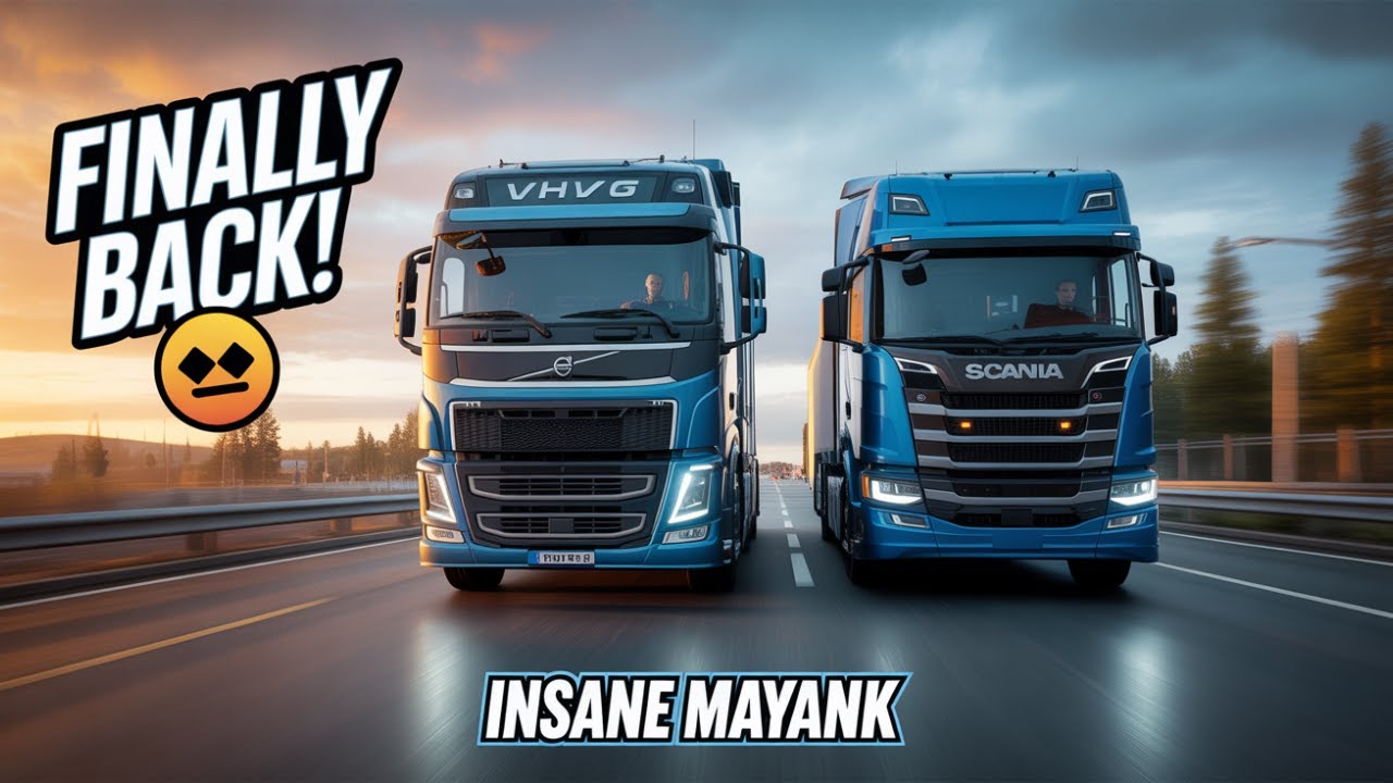 Finally Returning to ETS2 Truckers MP 😍 | Long Time No Drive | LIVE Multiplayer