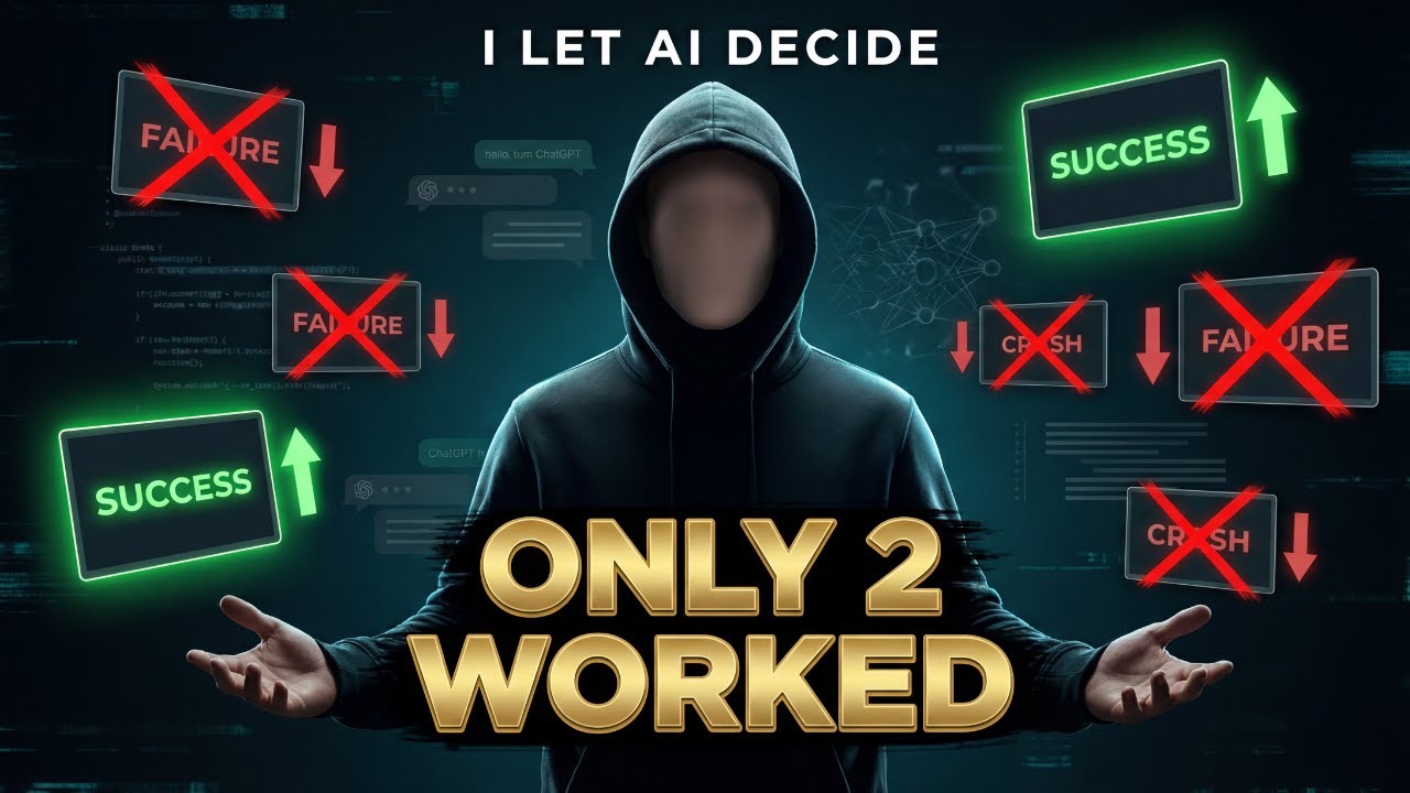 I Let AI Create My Next 7 Videos – Only 2 Worked Here's Why