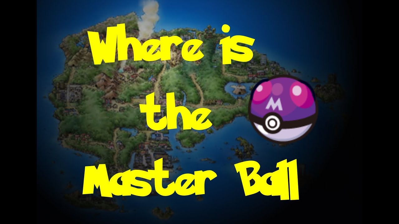 Where Is: The Master Ball (Pokemon Ruby/Sapphire/Emerald)