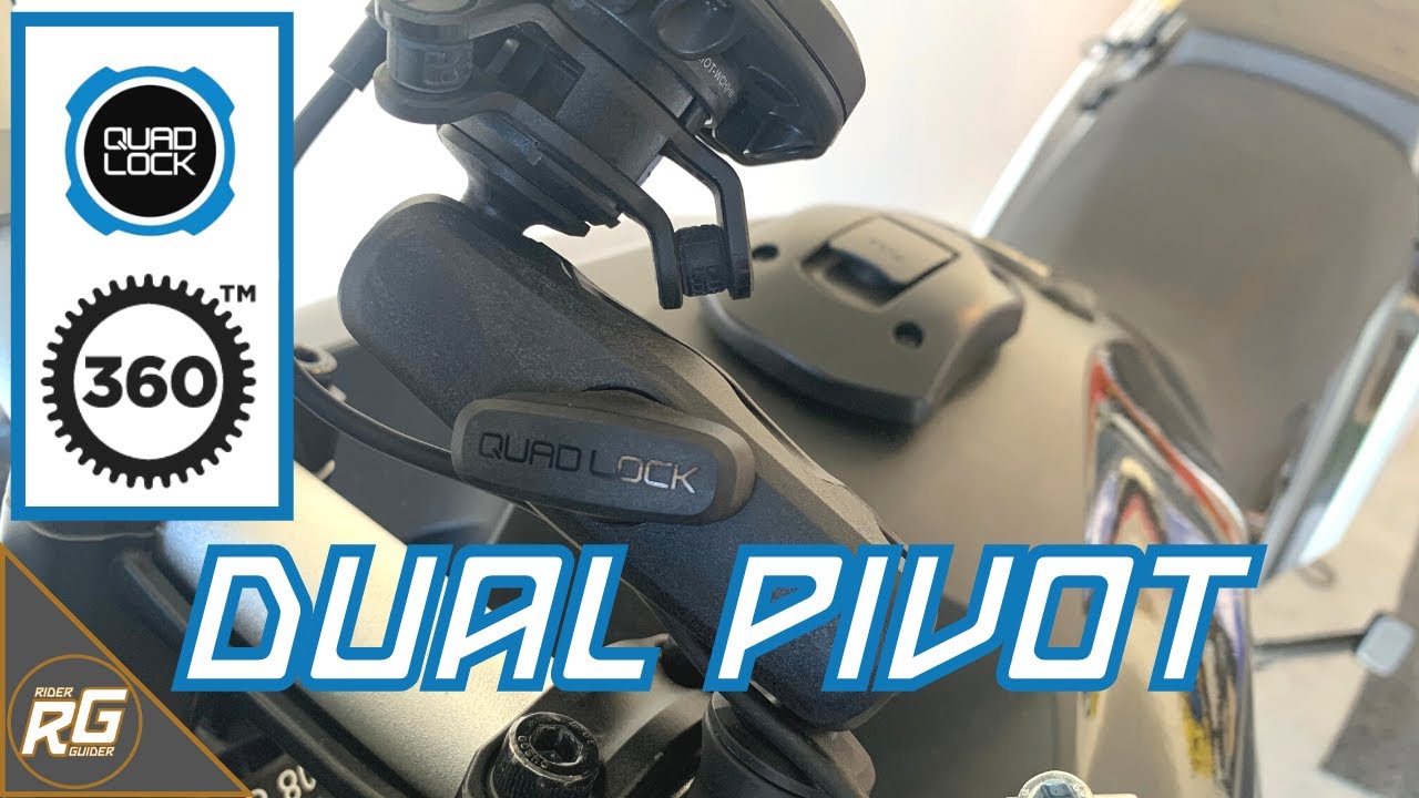 QUAD LOCK 360° THE BENEFITS OF THE NEW FOR 2021 DUAL PIVOT ARM