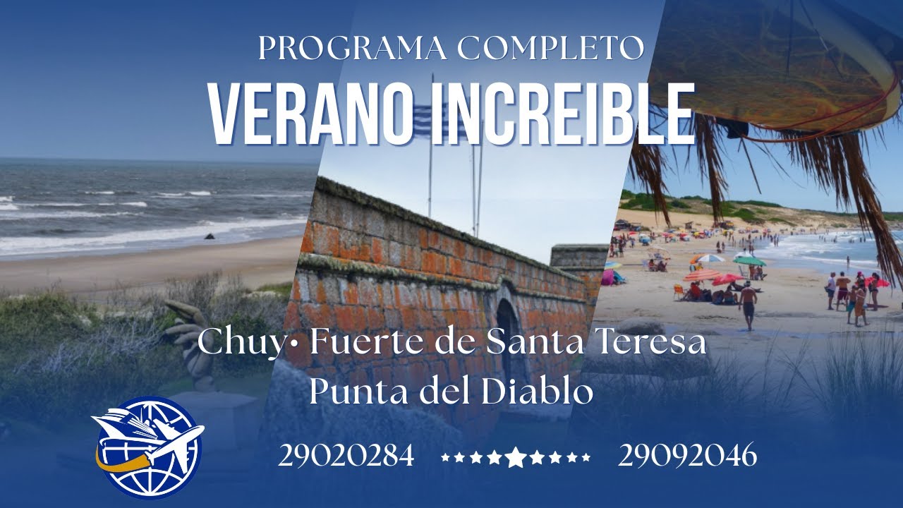Verano en Rocha: Chuy, Santa Teresa y Punta del Diablo en un solo recorrido