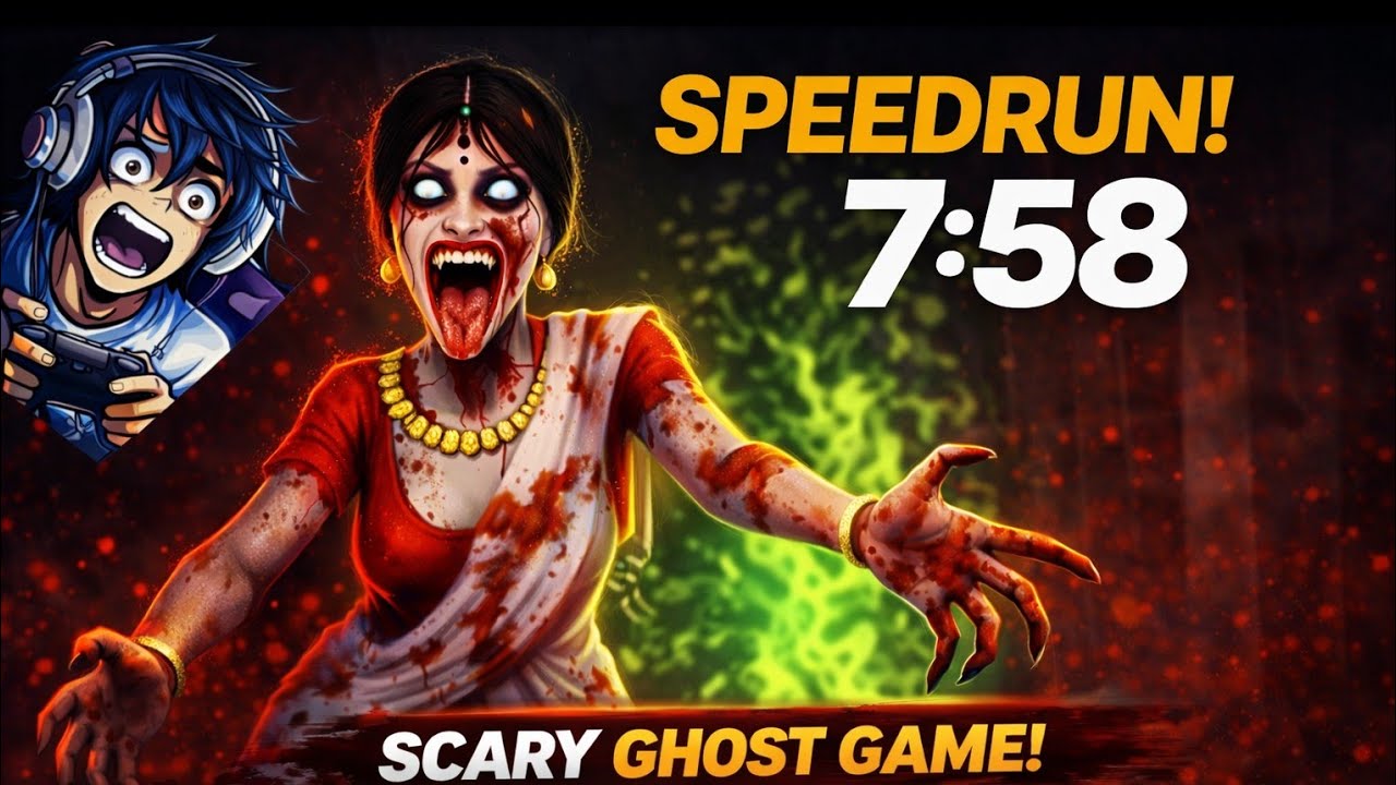 Kamla mobile SPEEDRUN in 7 minutes #horrorgame 
