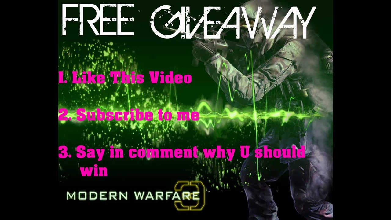 Call of Duty : Modern Warfare 3 Giveaway! BISHCO WON!