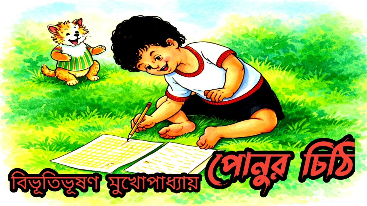 বিভূতিভূষণ মুখোপাধ্যায়ের/পোনুর চিঠি/ bengali audio story 