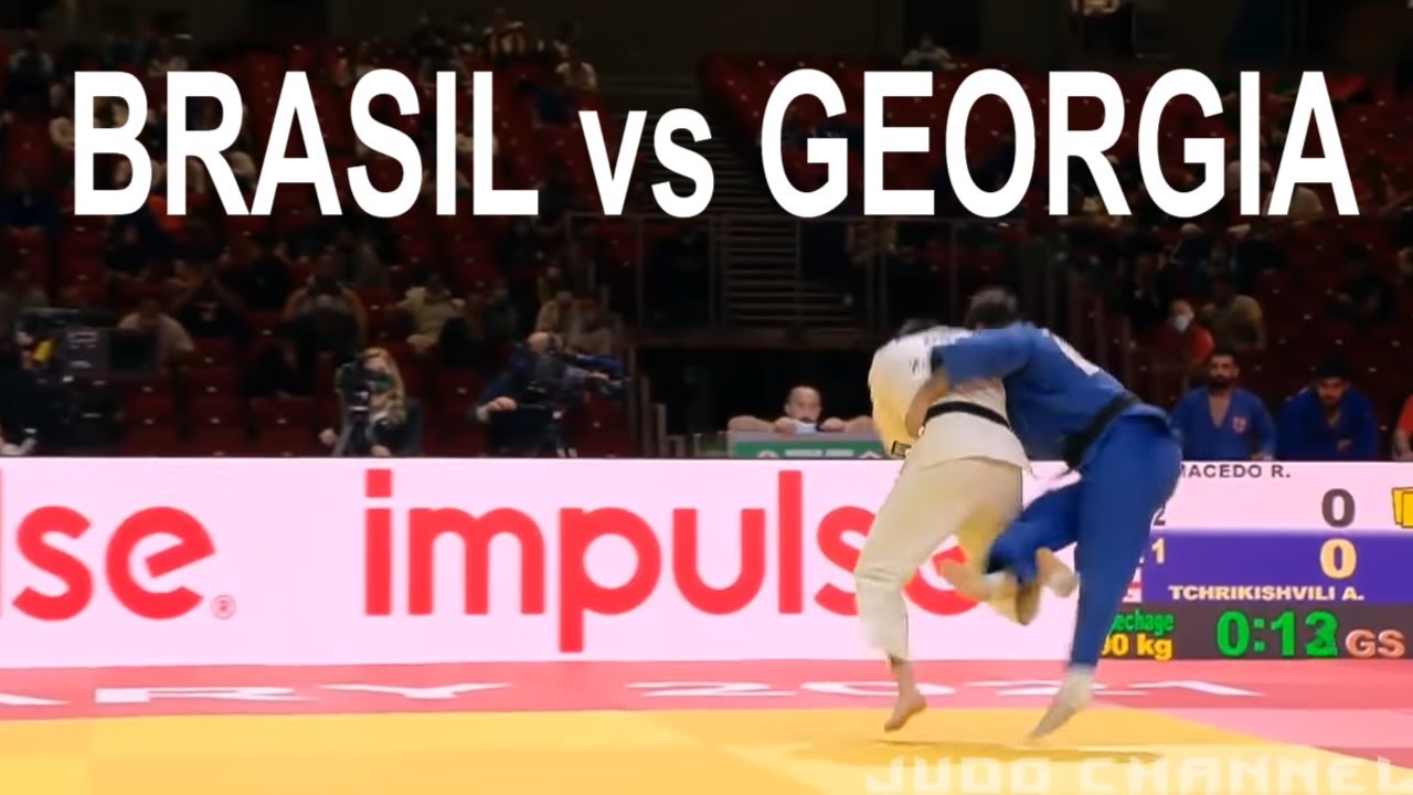 Brasil vs Georgia Judo World Championships 2021